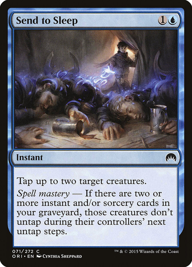 Send to Sleep [Magic Origins] - Magic: The Gathering - Card Brawlers | Quebec | Canada |