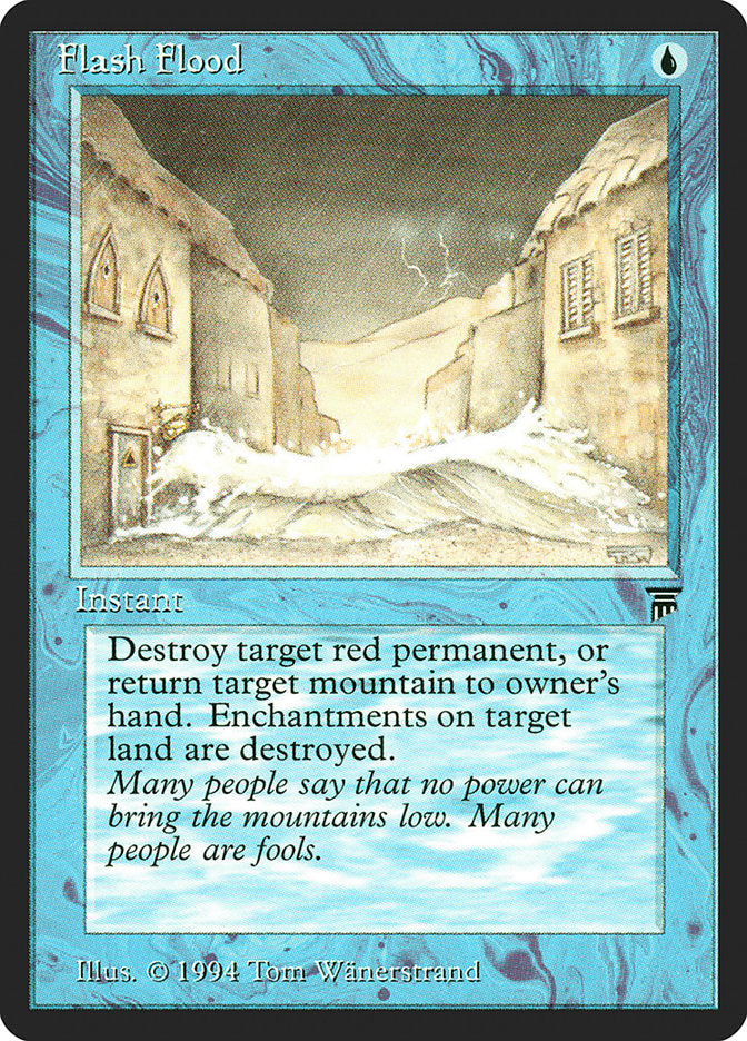 Flash Flood [Legends] - Magic: The Gathering - Card Brawlers | Quebec | Canada |