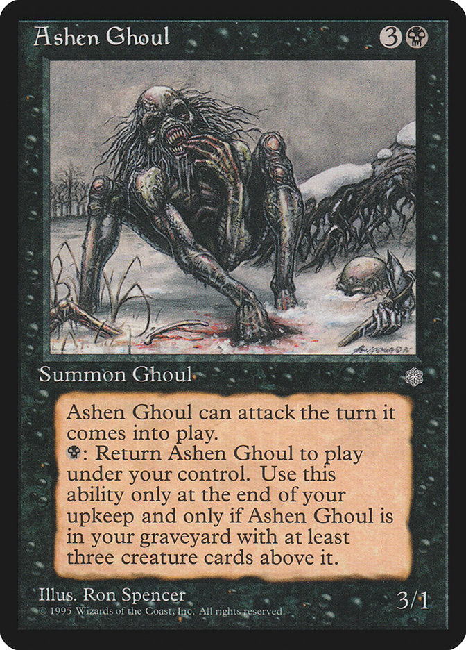 Ashen Ghoul [Ice Age] - Magic: The Gathering - Card Brawlers | Quebec | Canada |