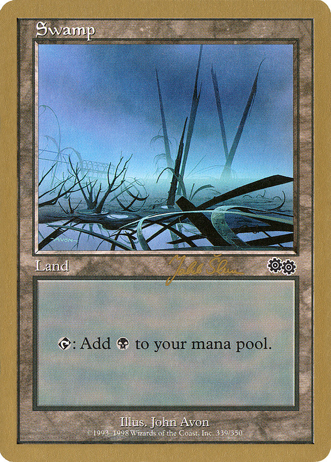 Swamp (js339) (Jakub Slemr) [World Championship Decks 1999] - Magic: The Gathering - Card Brawlers | Quebec | Canada |