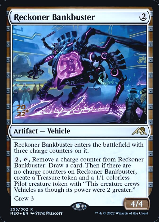Reckoner Bankbuster [Kamigawa: Neon Dynasty Prerelease Promos] - Magic: The Gathering - Card Brawlers | Quebec | Canada |