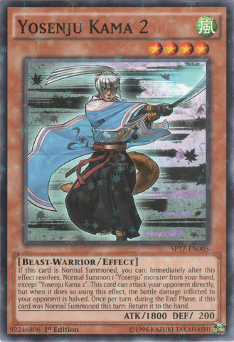 Yosenju Kama 2 [SP17-EN005] Starfoil Rare - Yu-Gi-Oh! - Card Brawlers | Quebec | Canada |