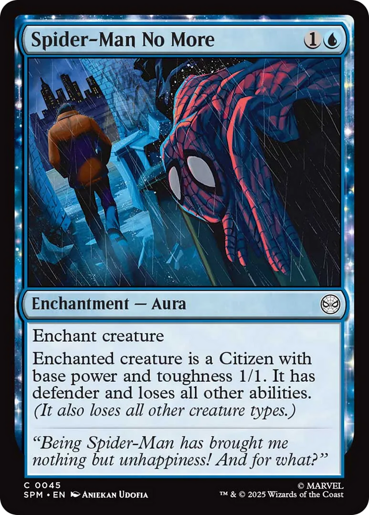 Spider-Man No More [Marvel's Spider-Man] - Magic: The Gathering - Card Brawlers | Quebec | Canada |