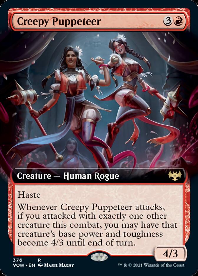 Creepy Puppeteer (Extended Art) [Innistrad: Crimson Vow] - Magic: The Gathering - Card Brawlers | Quebec | Canada |