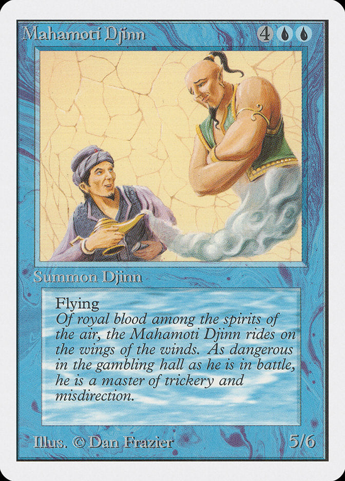 Mahamoti Djinn [Unlimited Edition] - Magic: The Gathering - Card Brawlers | Quebec | Canada |