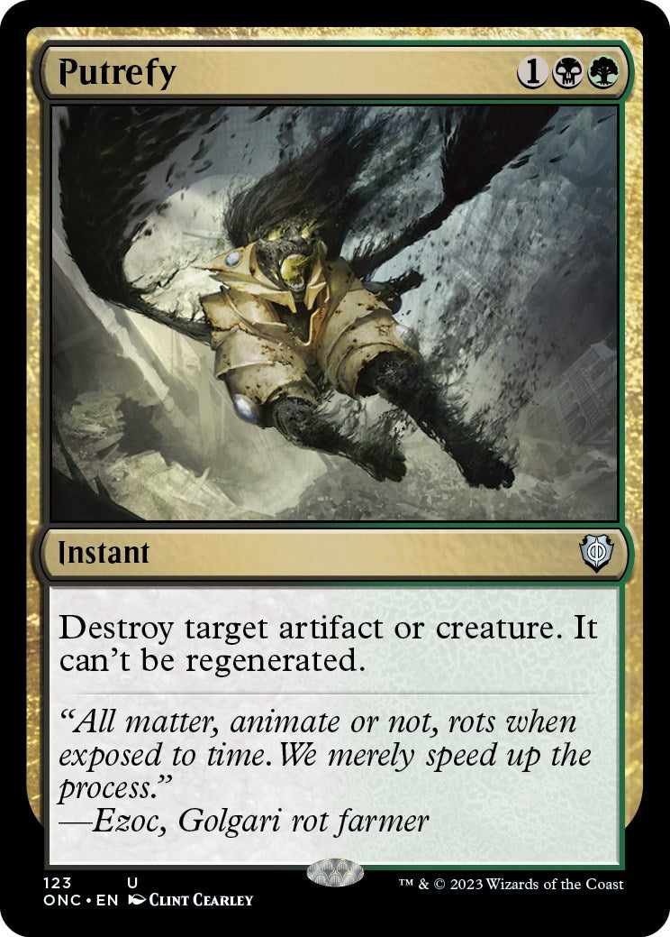 Putrefy [Phyrexia: All Will Be One Commander] - Magic: The Gathering - Card Brawlers | Quebec | Canada |