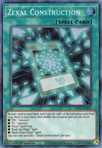 Zexal Construction [LIOV-EN051] Super Rare - Yu-Gi-Oh! - Card Brawlers | Quebec | Canada |