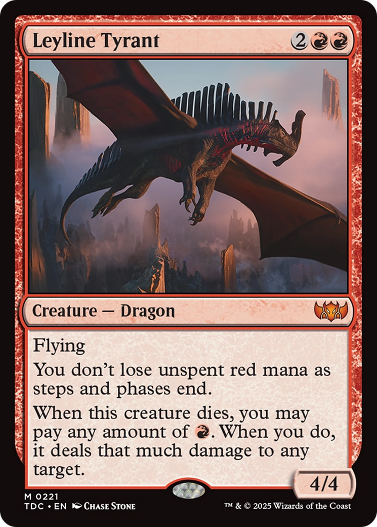 Leyline Tyrant [Tarkir: Dragonstorm Commander] - Magic: The Gathering - Card Brawlers | Quebec | Canada |