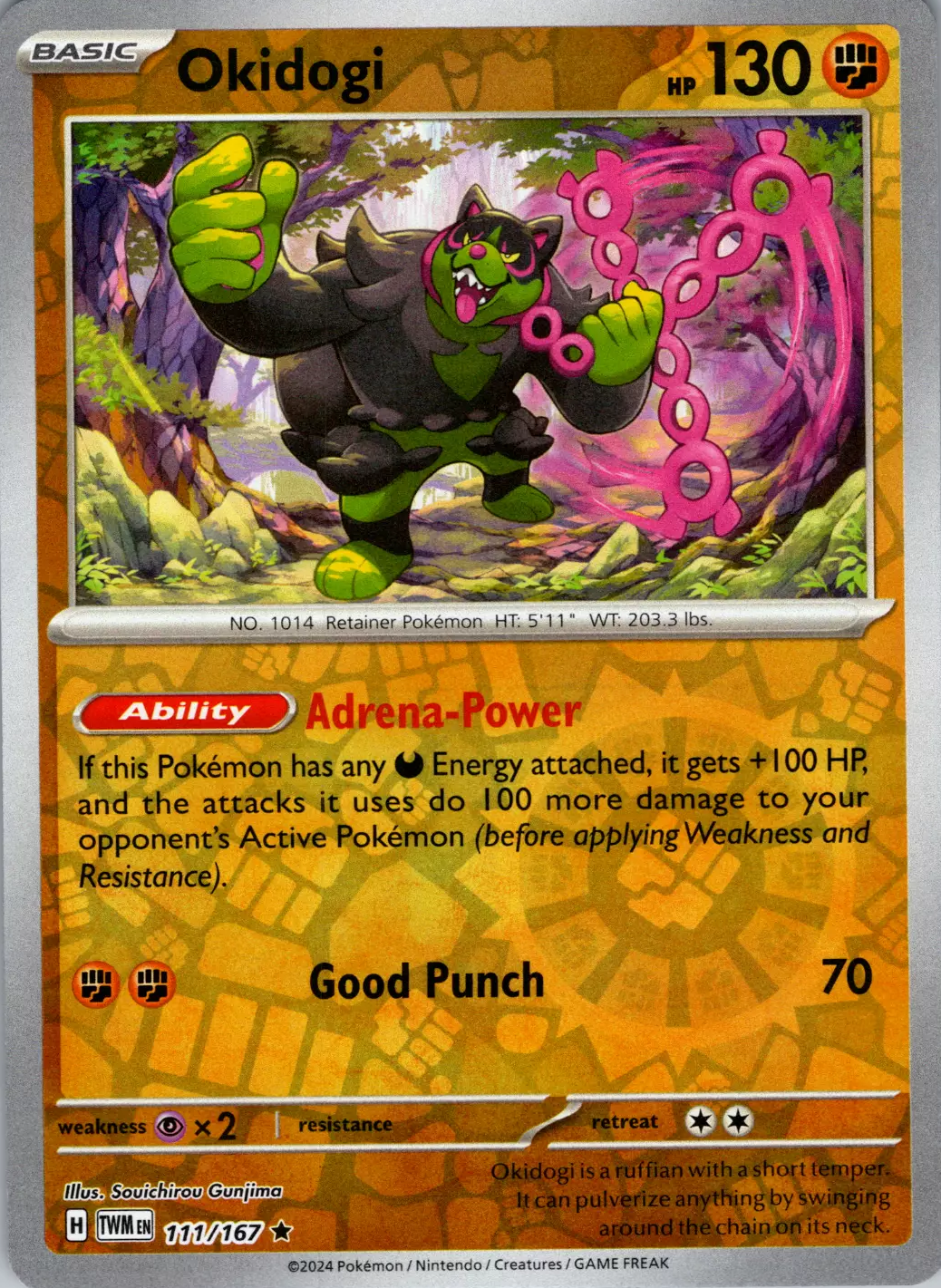 Okidogi (111/167) [Scarlet & Violet: Twilight Masquerade] - Pokémon - Card Brawlers | Quebec | Canada |