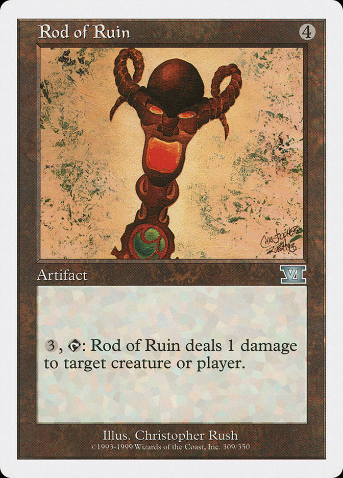 Rod of Ruin [Classic Sixth Edition] - Magic: The Gathering - Card Brawlers | Quebec | Canada |
