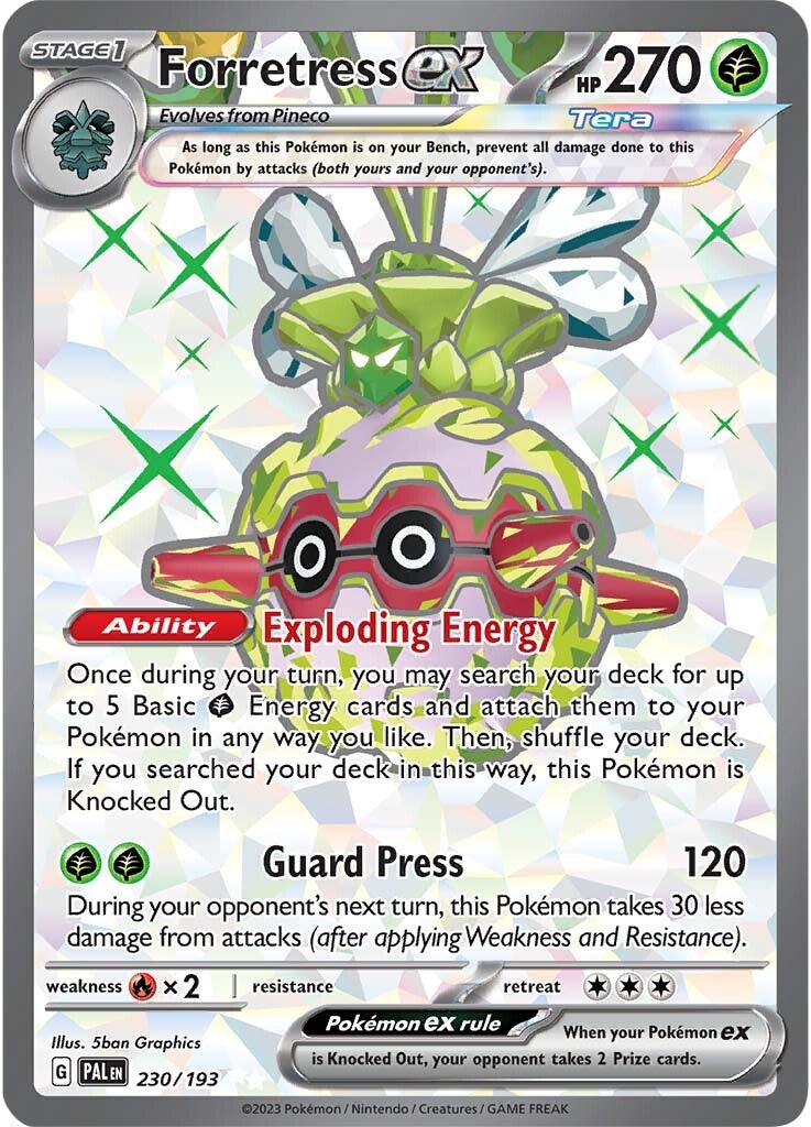 Forretress ex (230/193) [Scarlet & Violet: Paldea Evolved] - Pokémon - Card Brawlers | Quebec | Canada |