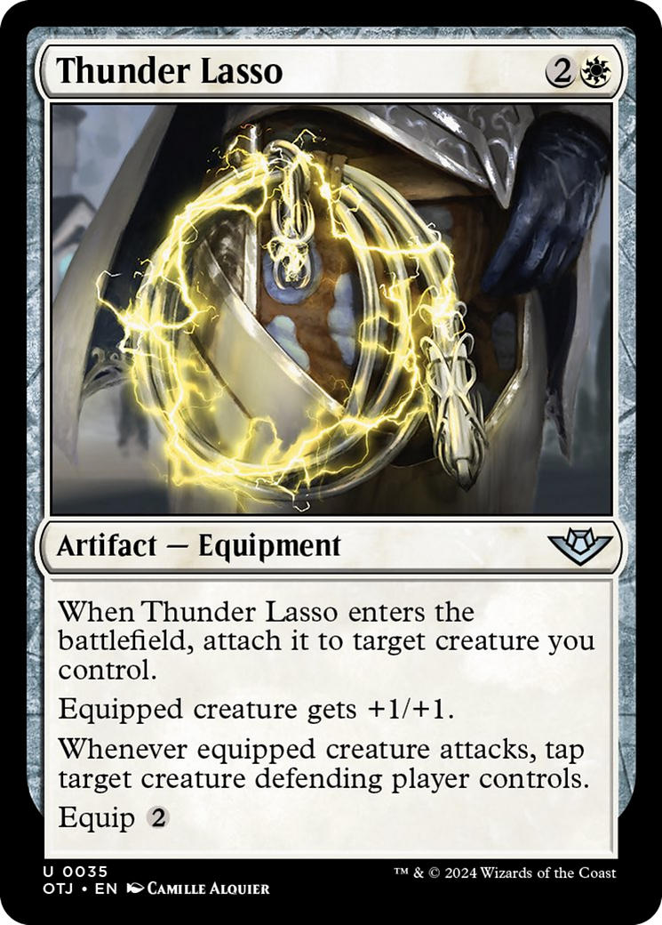 Thunder Lasso [Outlaws of Thunder Junction] - Magic: The Gathering - Card Brawlers | Quebec | Canada |