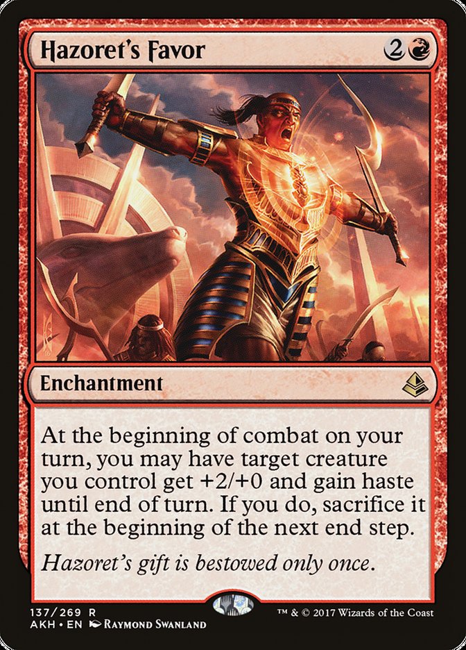 Hazoret's Favor [Amonkhet] - Magic: The Gathering - Card Brawlers | Quebec | Canada |