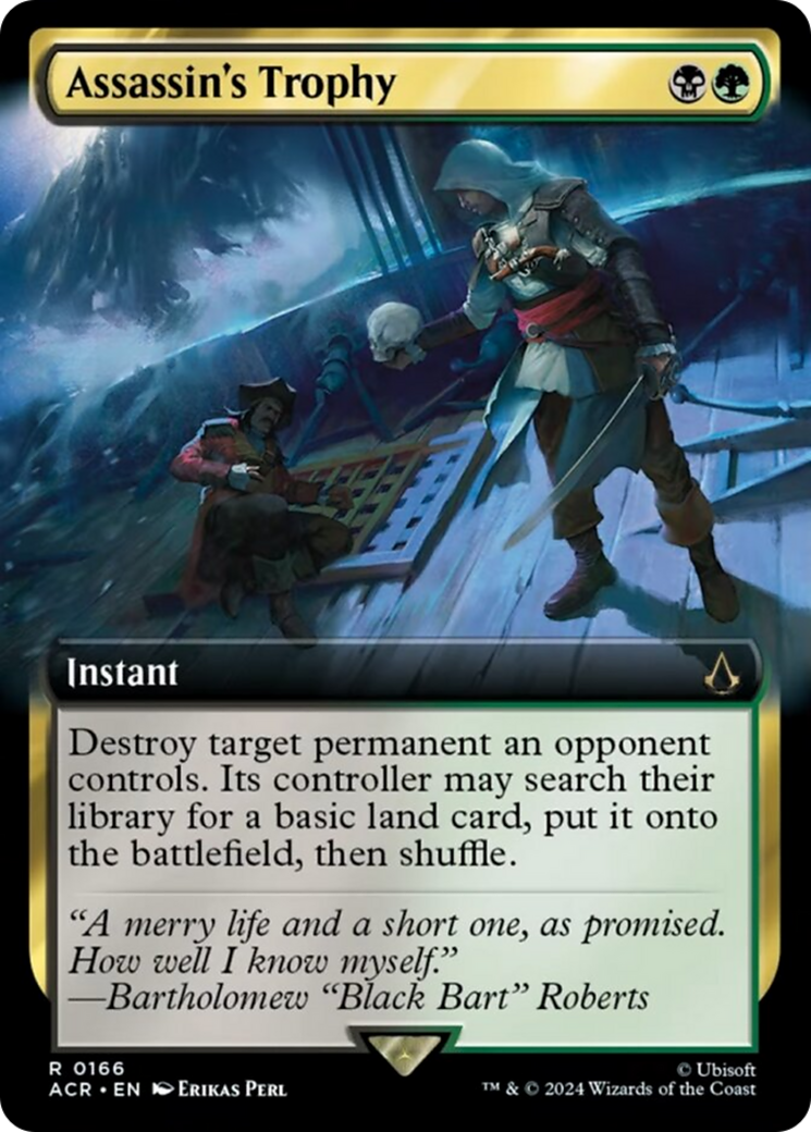 Assassin's Trophy (Extended Art) [Assassin's Creed] - Magic: The Gathering - Card Brawlers | Quebec | Canada |