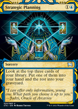 Strategic Planning (Foil Etched) [Strixhaven: School of Mages Mystical Archive] - Magic: The Gathering - Card Brawlers | Quebec | Canada |