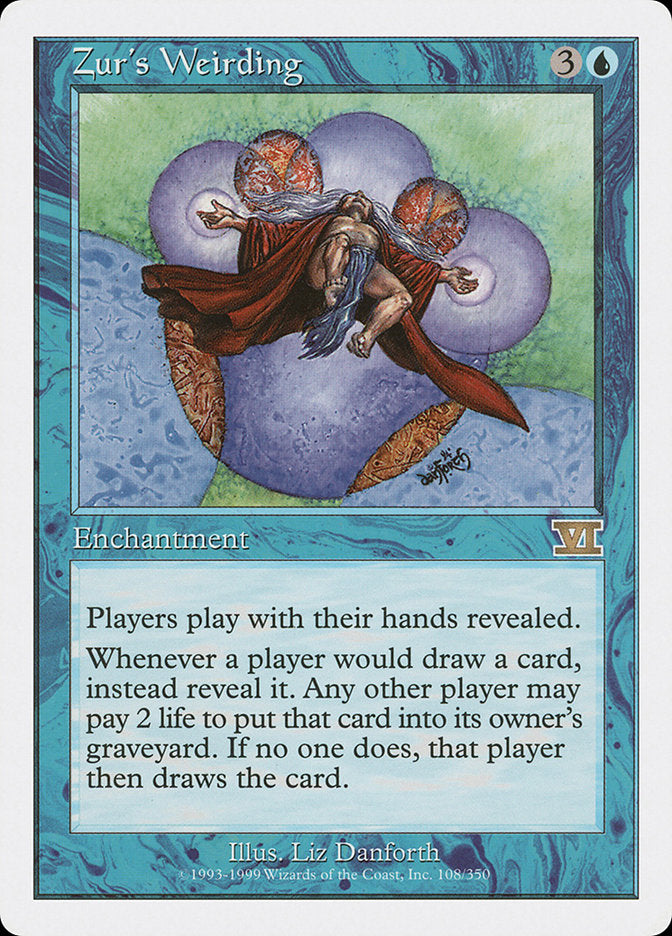 Zur's Weirding [Classic Sixth Edition] - Magic: The Gathering - Card Brawlers | Quebec | Canada |