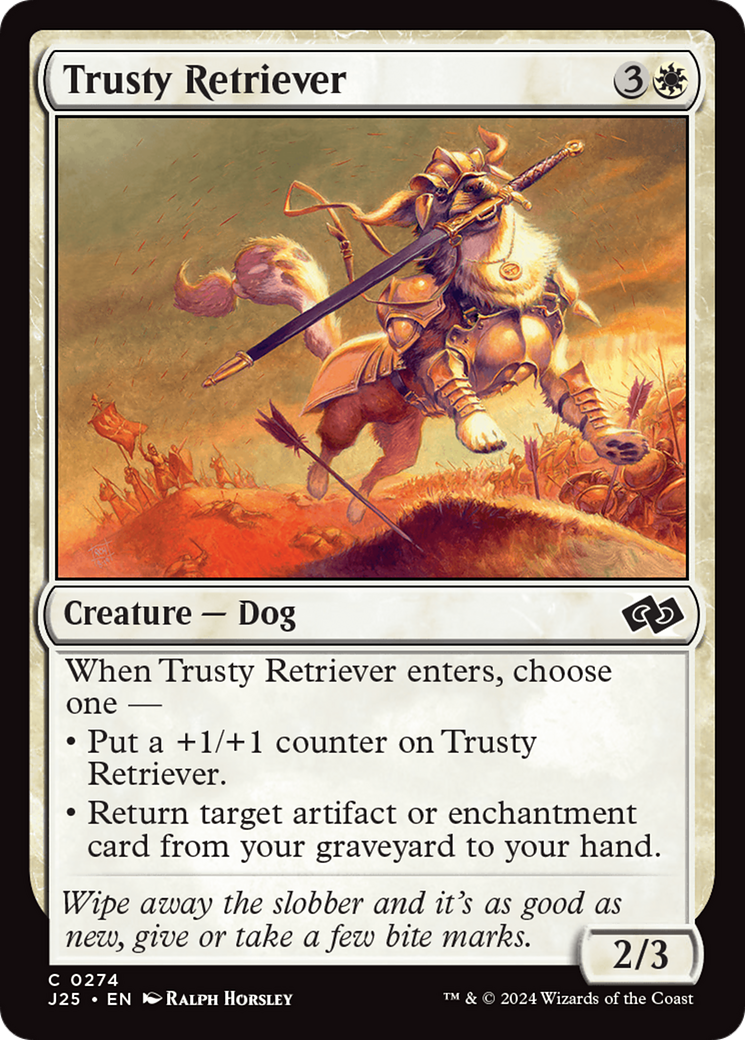 Trusty Retriever [Foundations Jumpstart] - Magic: The Gathering - Card Brawlers | Quebec | Canada |