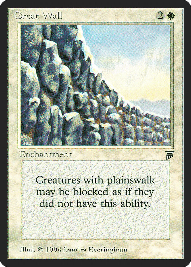 Great Wall [Legends] - Magic: The Gathering - Card Brawlers | Quebec | Canada |