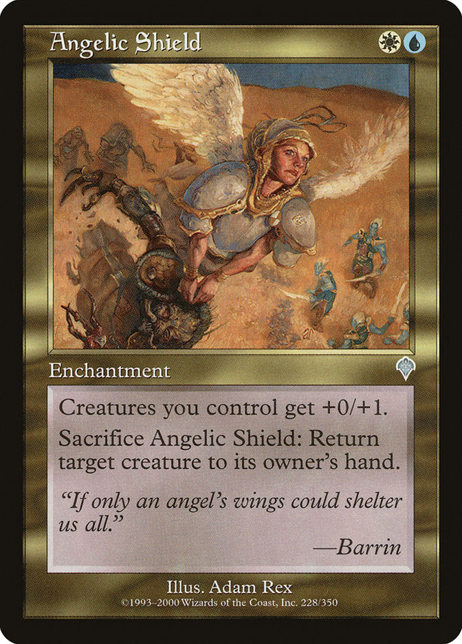 Angelic Shield [Invasion] - Magic: The Gathering - Card Brawlers | Quebec | Canada |