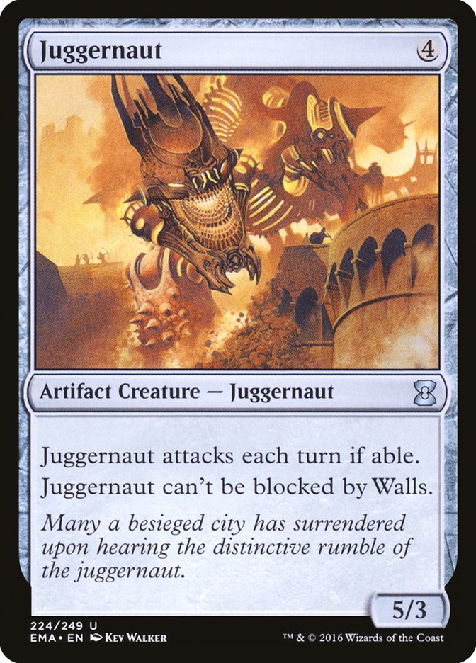 Juggernaut [Eternal Masters] - Magic: The Gathering - Card Brawlers | Quebec | Canada |