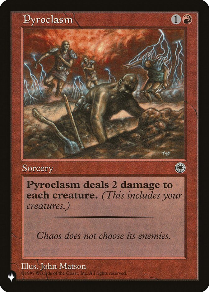 Pyroclasm [The List] - Magic: The Gathering - Card Brawlers | Quebec | Canada |