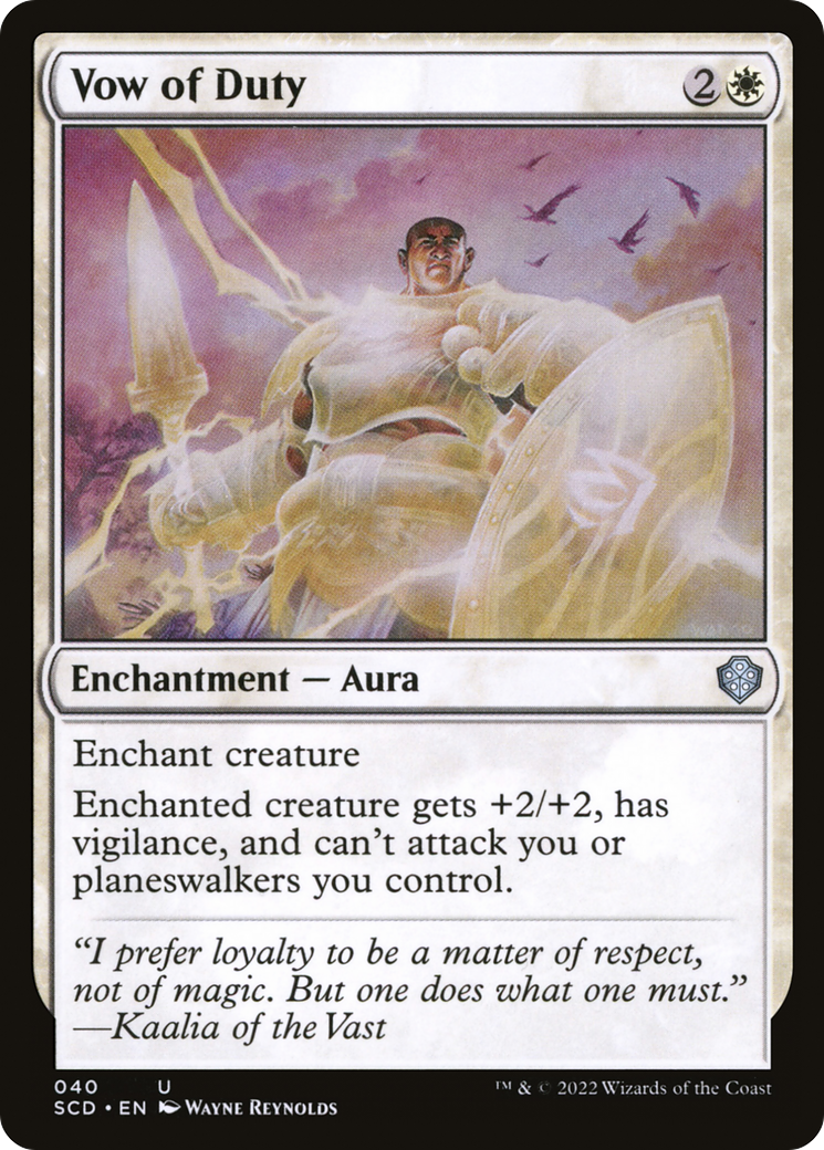 Vow of Duty [Starter Commander Decks] - Magic: The Gathering - Card Brawlers | Quebec | Canada |