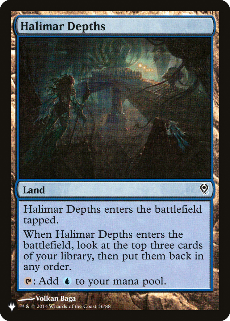 Halimar Depths [The List] - Magic: The Gathering - Card Brawlers | Quebec | Canada |