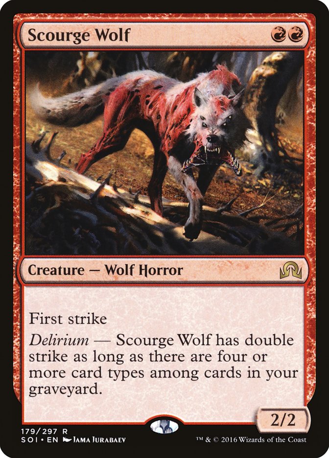 Scourge Wolf [Shadows over Innistrad] - Magic: The Gathering - Card Brawlers | Quebec | Canada |