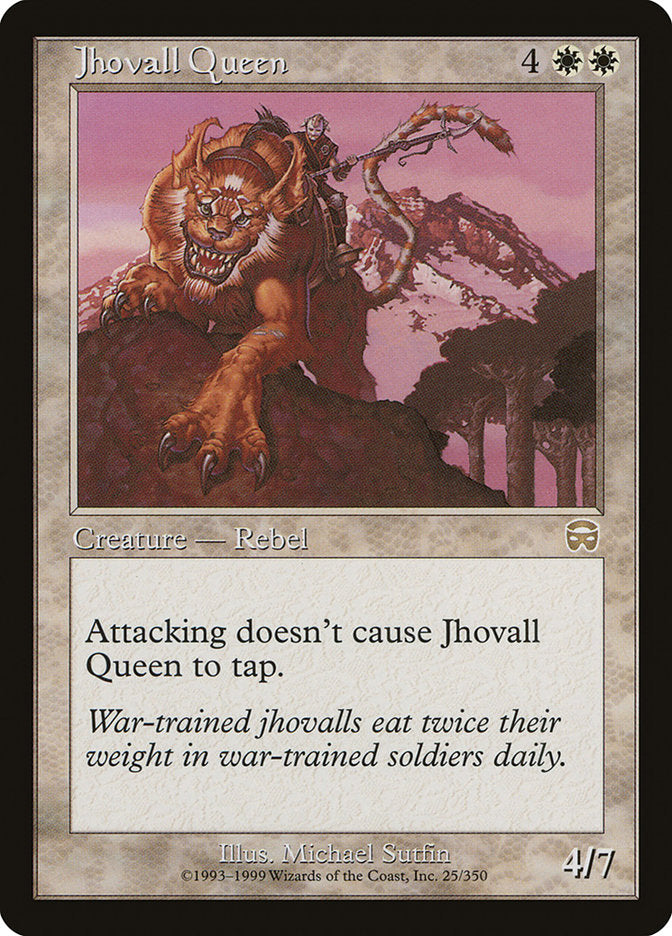 Jhovall Queen [Mercadian Masques] - Magic: The Gathering - Card Brawlers | Quebec | Canada |
