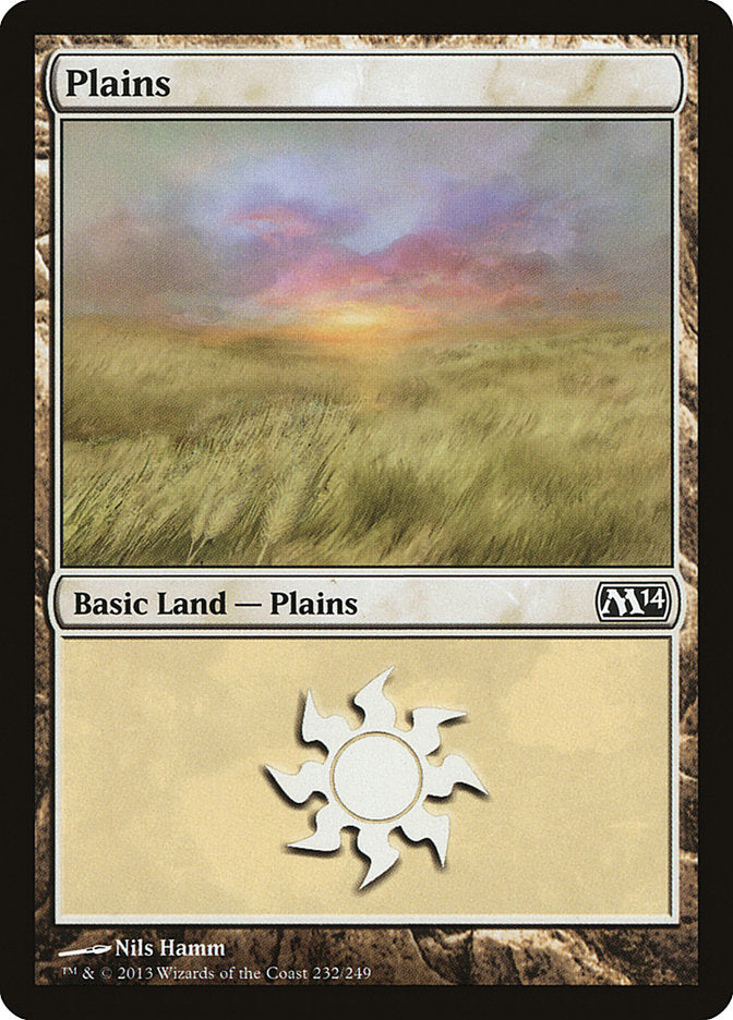 Plains (232) [Magic 2014] - Magic: The Gathering - Card Brawlers | Quebec | Canada |