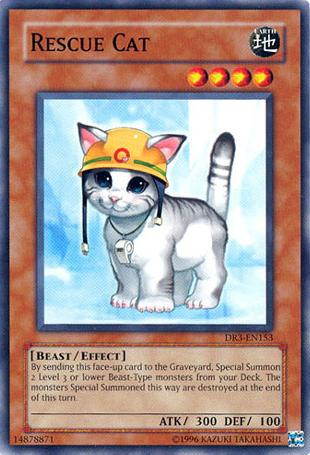 Rescue Cat [DR3-EN153] Common - Yu-Gi-Oh! - Card Brawlers | Quebec | Canada |