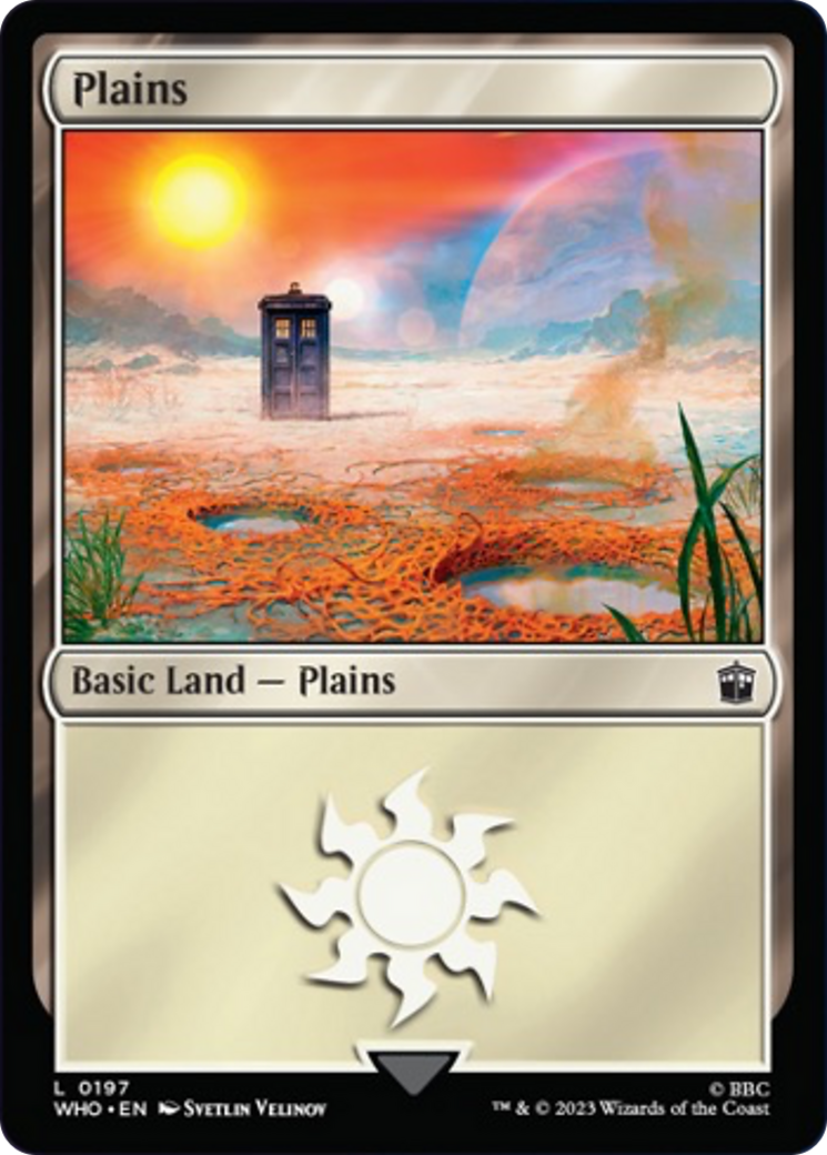 Plains (197) [Doctor Who] - Magic: The Gathering - Card Brawlers | Quebec | Canada |