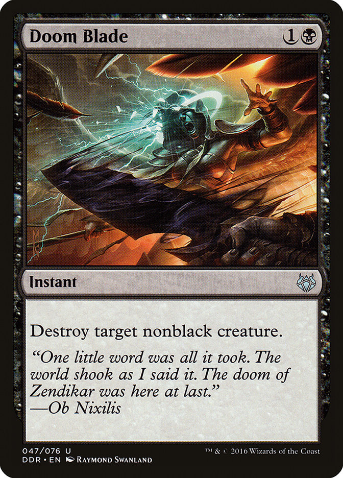 Doom Blade [Duel Decks: Nissa vs. Ob Nixilis] - Magic: The Gathering - Card Brawlers | Quebec | Canada |
