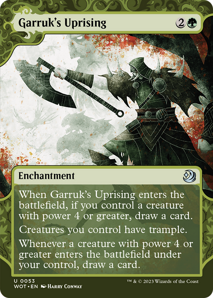 Garruk's Uprising [Wilds of Eldraine: Enchanting Tales] - Magic: The Gathering - Card Brawlers | Quebec | Canada |