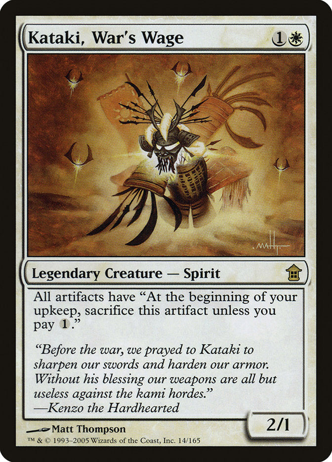 Kataki, War's Wage [Saviors of Kamigawa] - Magic: The Gathering - Card Brawlers | Quebec | Canada |