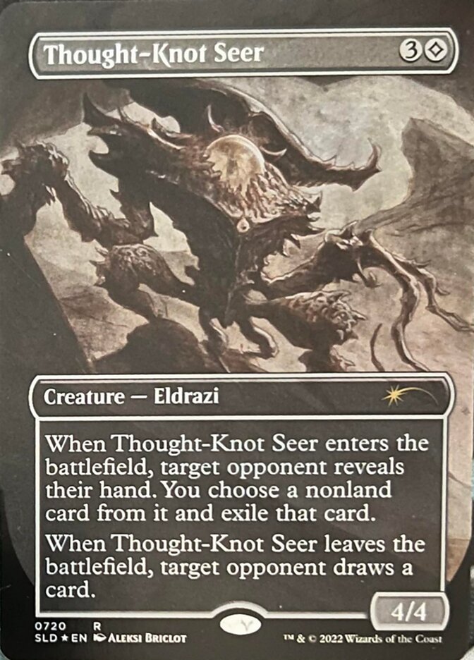 Thought-Knot Seer (720) (Borderless) [Secret Lair Drop Promos] - Magic: The Gathering - Card Brawlers | Quebec | Canada |