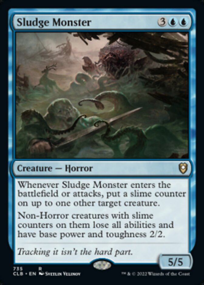 Sludge Monster [Commander Legends: Battle for Baldur's Gate] - Magic: The Gathering - Card Brawlers | Quebec | Canada |