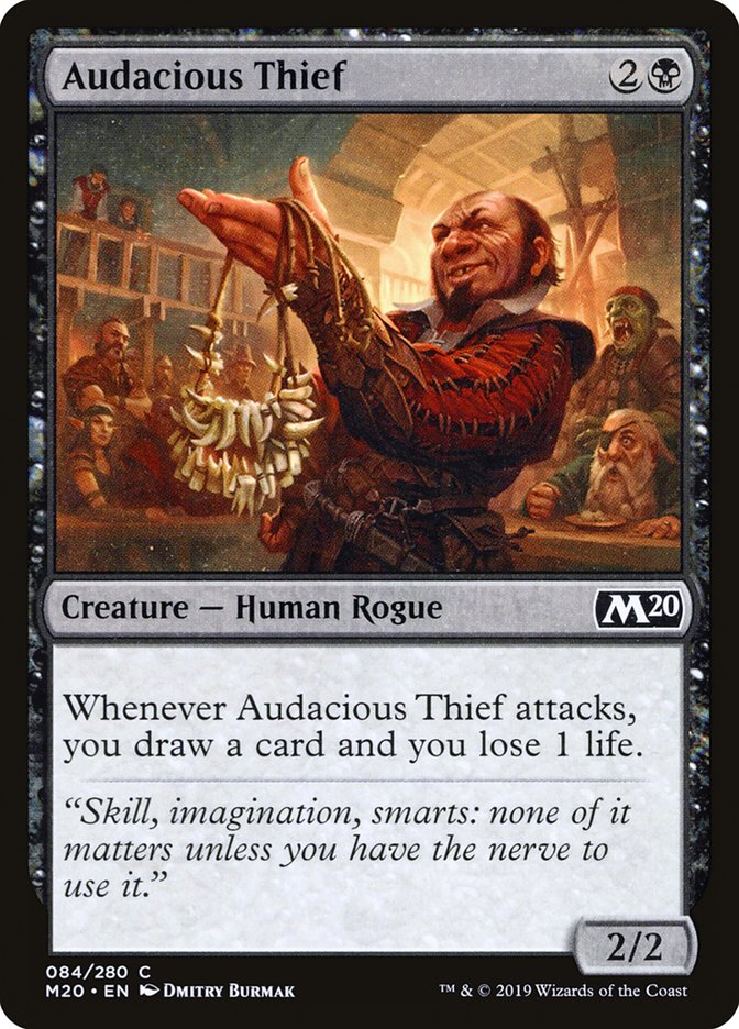 Audacious Thief [Core Set 2020] - Magic: The Gathering - Card Brawlers | Quebec | Canada |