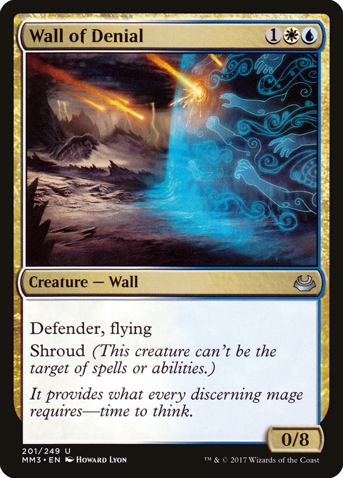Wall of Denial [Modern Masters 2017] - Magic: The Gathering - Card Brawlers | Quebec | Canada |