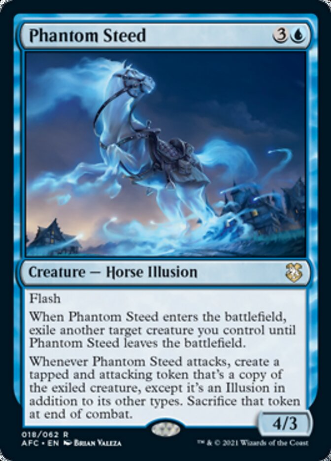 Phantom Steed [Dungeons & Dragons: Adventures in the Forgotten Realms Commander] - Magic: The Gathering - Card Brawlers | Quebec | Canada |