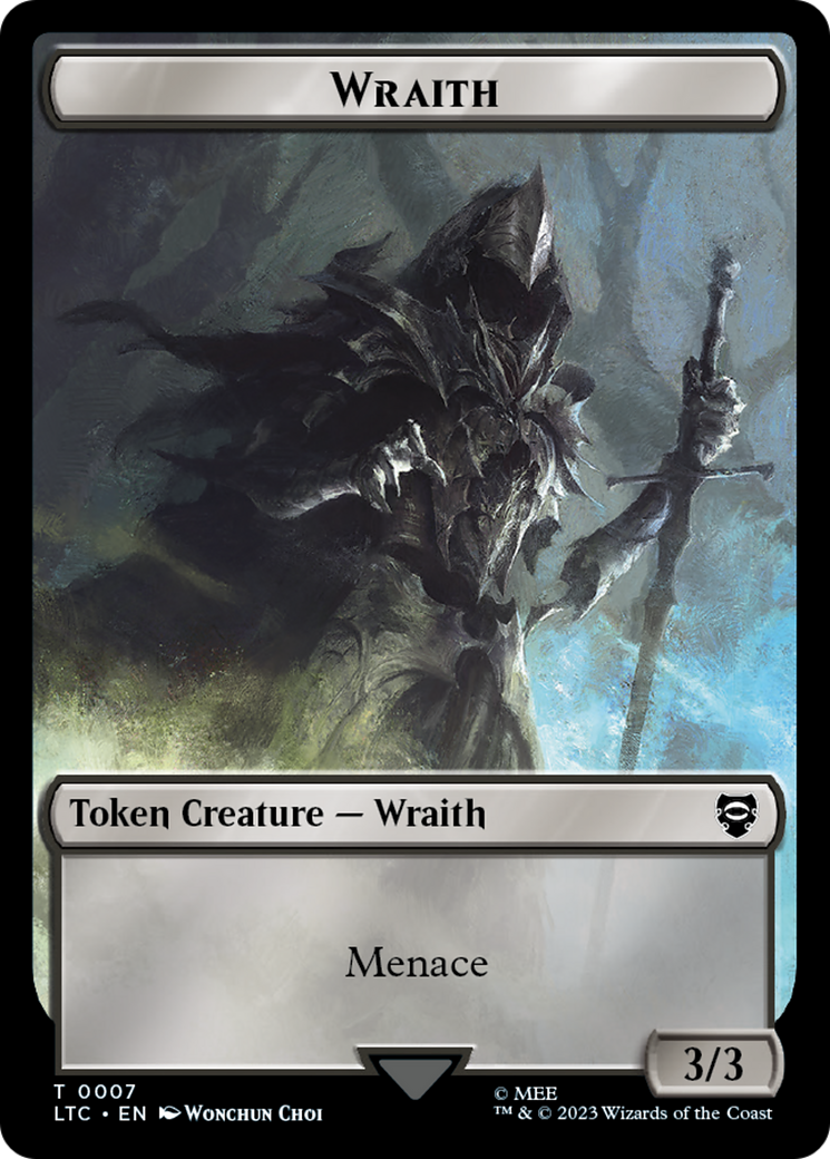 Food // Wraith Double-Sided Token [The Lord of the Rings: Tales of Middle-Earth Commander Tokens] - Magic: The Gathering - Card Brawlers | Quebec | Canada |