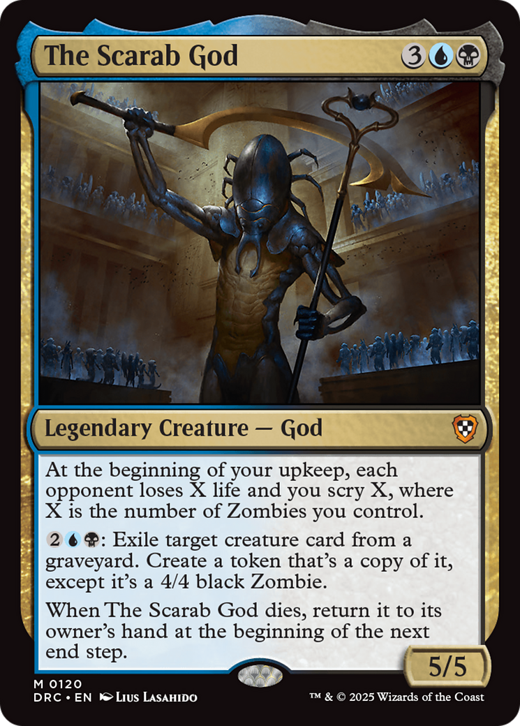 The Scarab God [Aetherdrift Commander] - Magic: The Gathering - Card Brawlers | Quebec | Canada |