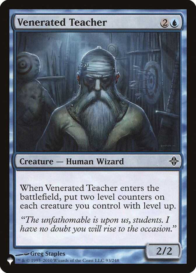 Venerated Teacher [The List] - Magic: The Gathering - Card Brawlers | Quebec | Canada |