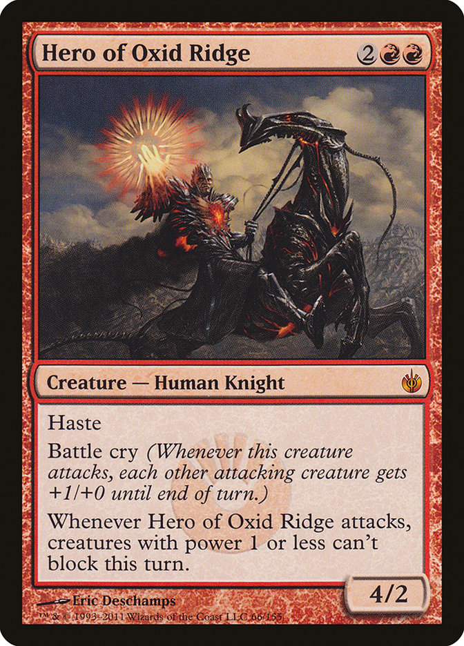 Hero of Oxid Ridge [Mirrodin Besieged] - Magic: The Gathering - Card Brawlers | Quebec | Canada |