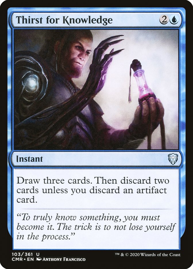 Thirst for Knowledge [Commander Legends] - Magic: The Gathering - Card Brawlers | Quebec | Canada |