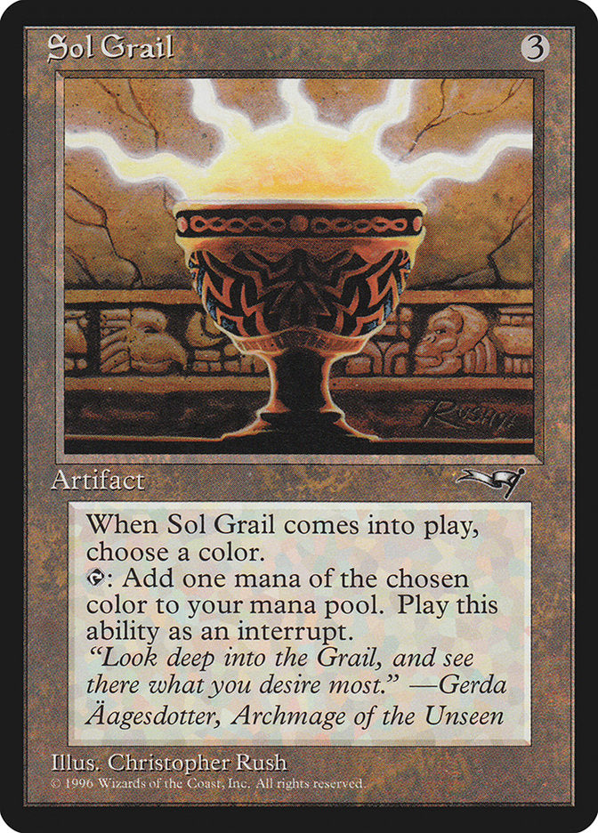Sol Grail [Alliances] - Magic: The Gathering - Card Brawlers | Quebec | Canada |