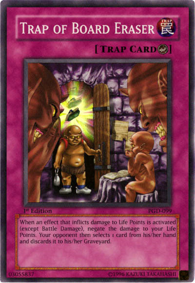 Trap of Board Eraser [PGD-099] Super Rare - Yu-Gi-Oh! - Card Brawlers | Quebec | Canada |