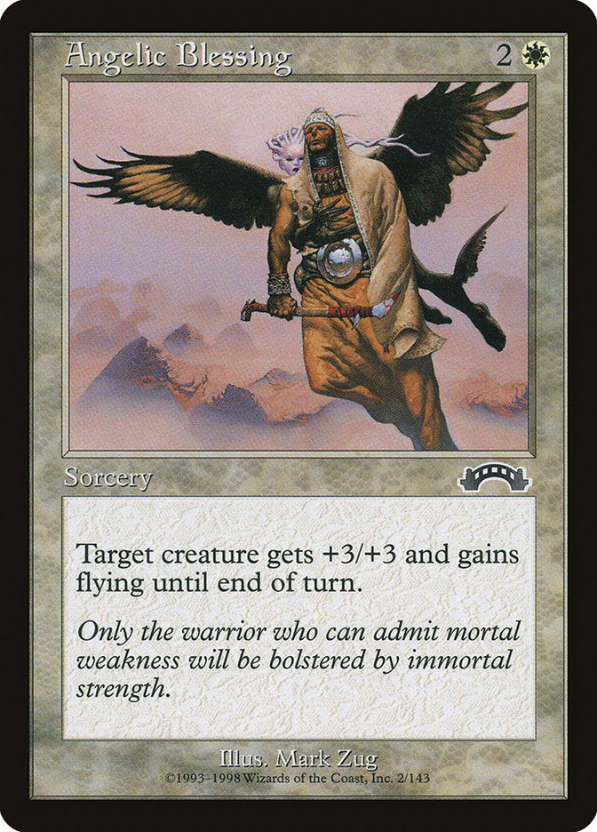 Angelic Blessing [Exodus] - Magic: The Gathering - Card Brawlers | Quebec | Canada |