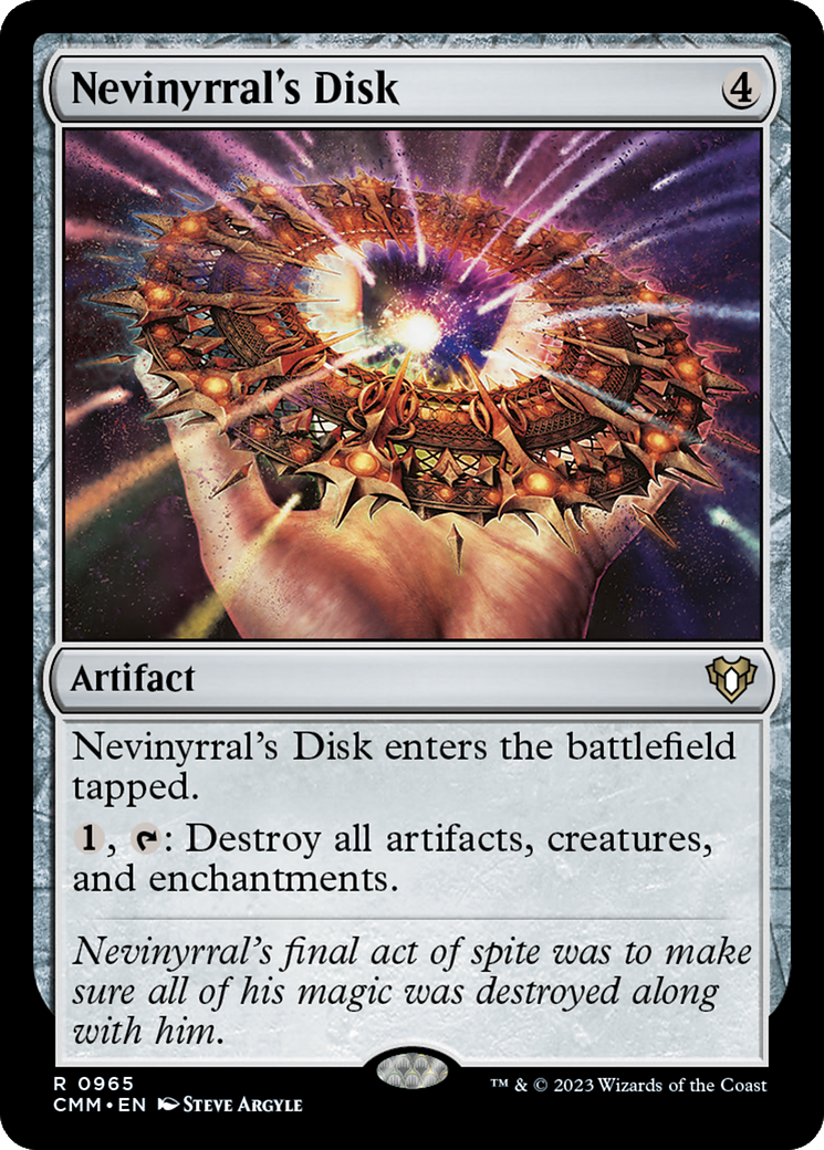 Nevinyrral's Disk [Commander Masters] - Magic: The Gathering - Card Brawlers | Quebec | Canada |