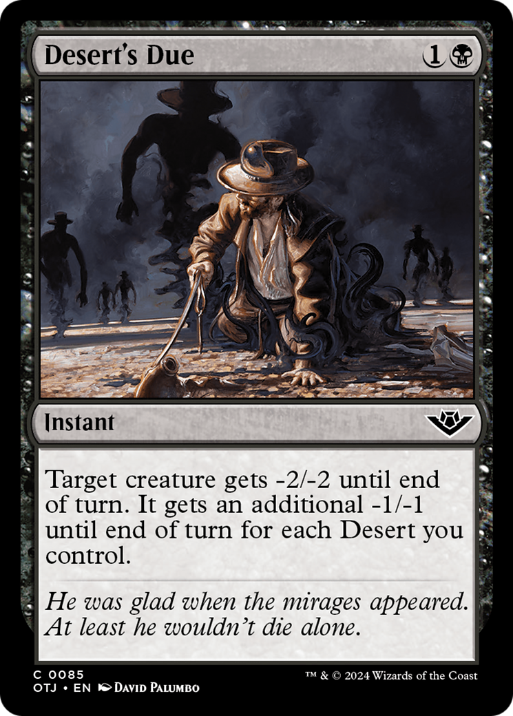 Desert's Due [Outlaws of Thunder Junction] - Magic: The Gathering - Card Brawlers | Quebec | Canada |
